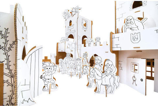 Uni Pap Paper Construction Toy My Fab Castle for Children 5+ years+ Years