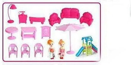 Zita Toys Plastic Dollhouse