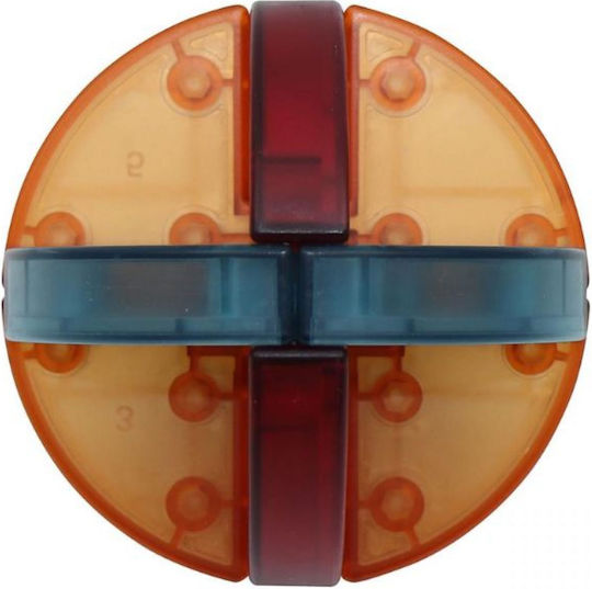Luna Παζλ Πλαστικό 3d Κύκλος 6 Τεμαχίων 7x7x7cm Blister 622550