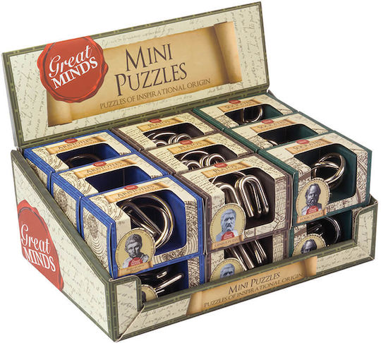 Professor Puzzle Γρίφος από Μέταλλο Σωκράτης - Professor Puzzle για 8+ Ετών MG456_13251