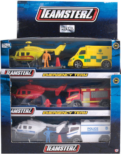 AS Teamsterz Immediate Response Set with Helicopter for 3+ years+ Years