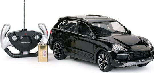 Rastar Cayenne Turbo Teleghidat Mașină 2WD Negru
