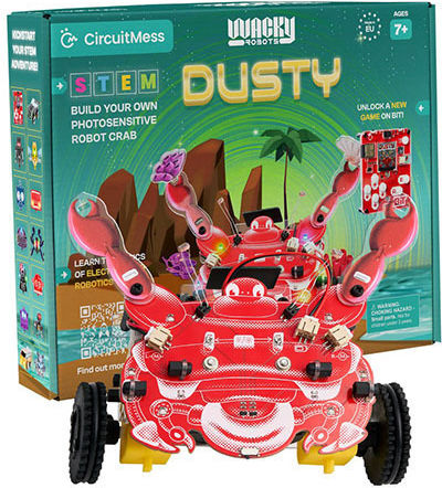 CircuitMess Adventure Dusty STEM Εκπαιδευτικό Παιχνίδι Γνώσεων για 9+ Ετών