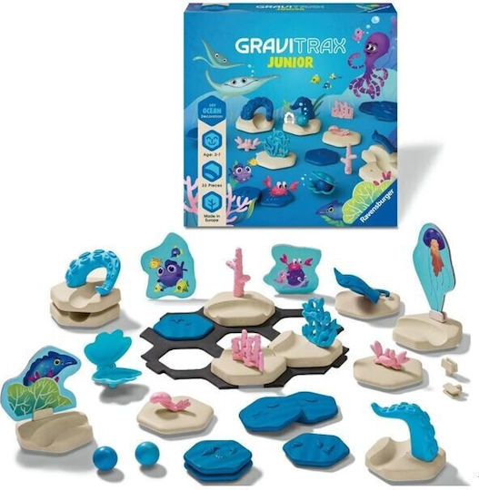 Ravensburger Ocean Joc Educațional Mecanic Gravitrax pentru 3-7 Ani