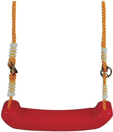 Escape Hanging Plastic Swing 44x14cm for 3+ Years Red