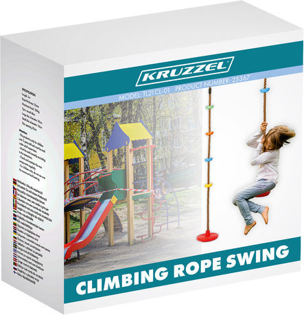 Hanging Swing Disk Multicolour