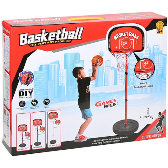Martin Toys Copii Baschet Exterior cu Suport și Minge