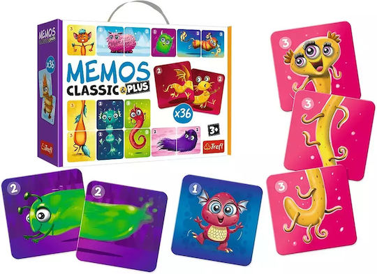 Board Game Memo Classic Plus Cute 3+ Years Old (EN) Trefl