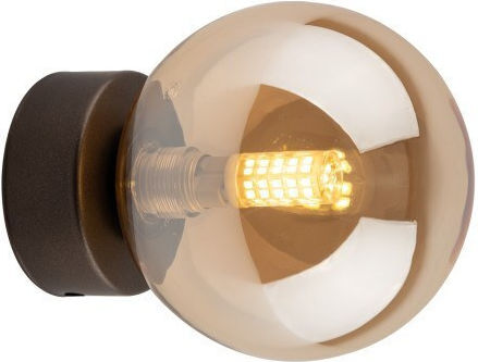 TK Lighting Estera Wandleuchte mit Lampenbirnensockel G9 Gold 12x12cm