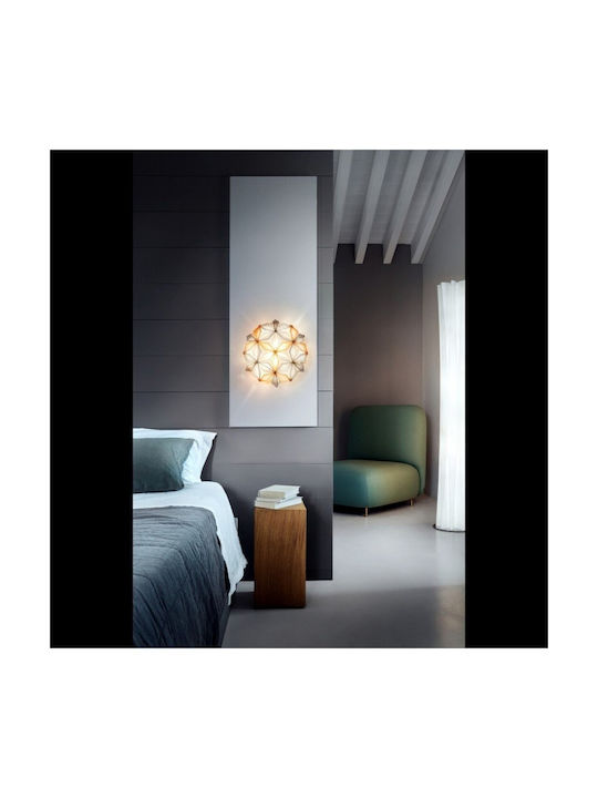Slamp La Vie Mini Modern Lumină de Perete cu Soclu E14 Multicolor 36x34x15cm