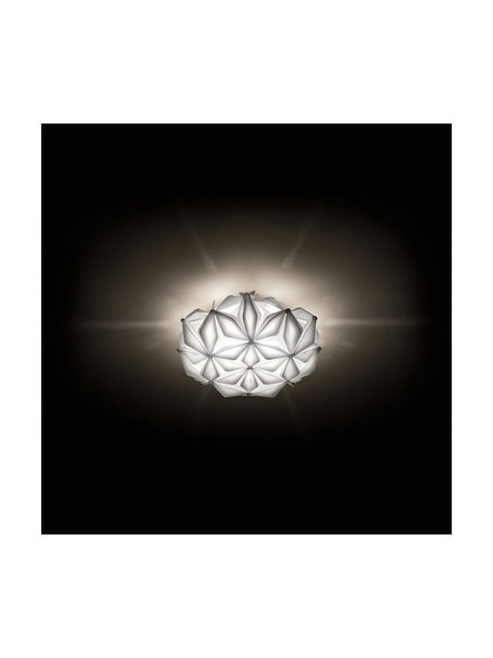 Slamp La Vie Mini Модерен Осветително тяло За стена с фасунга E14 Бял 36x34x15см.