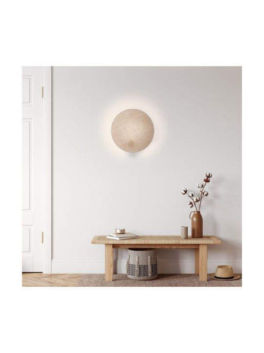 TK Lighting Lamp Wall White 30cm
