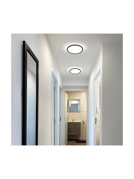 TK Lighting Plafonieră de Tavan Baie Turcoaz cu LED Integrat