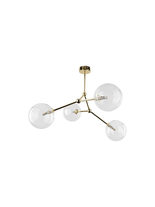 TK Lighting Таванно осветление 70бр Жълта с Фасунга G9