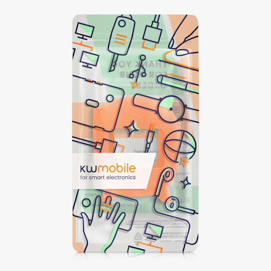 Kwmobile Case Jbl Clip 4 Orange Silicone Kwm0000181u003c