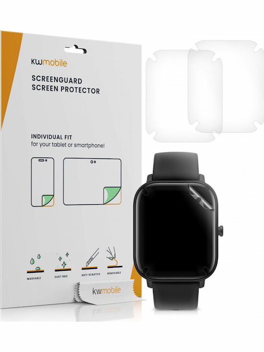 KWmobile Screen Protector για το Amazfit GTS 3τμχ 56691.1