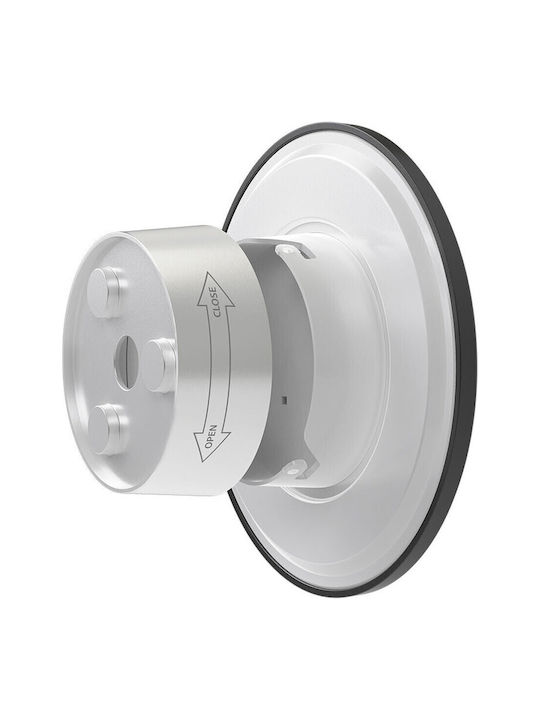 Braytron Επιτοίχιο Εξωτερικό Φωτιστικό LED IP65 12W με Ρυθμιζόμενο Λευκό Φως