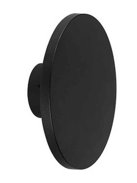 Zambelis Lights Επιτοίχια Εξωτερική Πλαφονιέρα LED IP65 8W με Θερμό Λευκό Φως