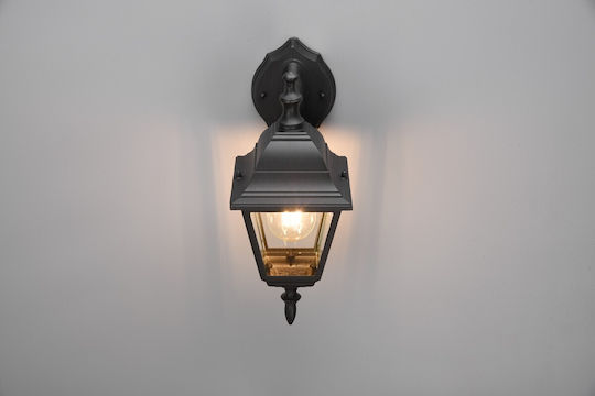 Trio Lighting Wandmontierte Außen-Laterne E27 IP44 14x19x34εκ.