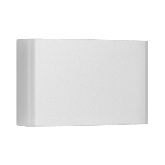 Braytron Стенен Външен Спот LED IP65 1W с Регулируемо Бяло Светлина 16x10x41см