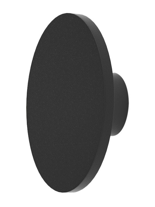 Heronia HER-01 Επιτοίχια Εξωτερική Πλαφονιέρα LED IP54 12W με Θερμό Λευκό Φως