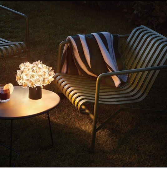 Slamp Clizia Mama Non Mama Dekorative Lampe Blume Gold
