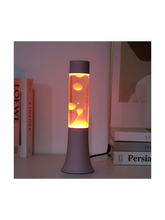 Total Gift Διακοσμητικό Φωτιστικό Lava Lamp 30εκ.