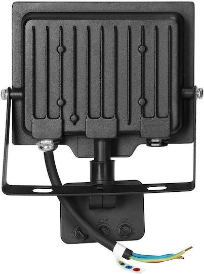 LED прожектор Orno алуминий поликарбонат бял черен 30W IP44