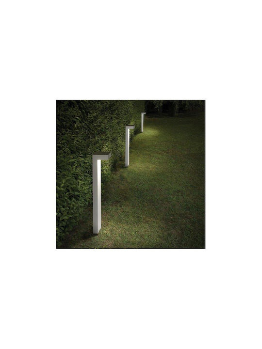 Ideal Lux Sirio PT2 Big Outdoor Floor Lamp Small Post 15W IP44 for G9 Socket Brown
