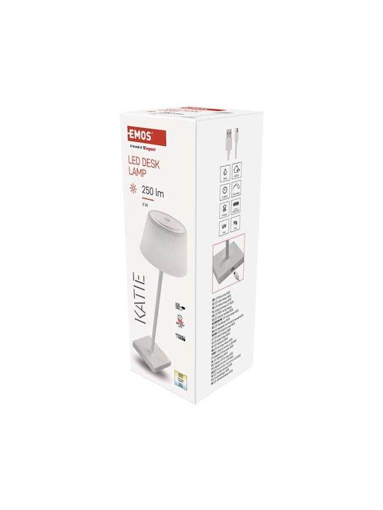Emos Dekorative Lampe Weiß