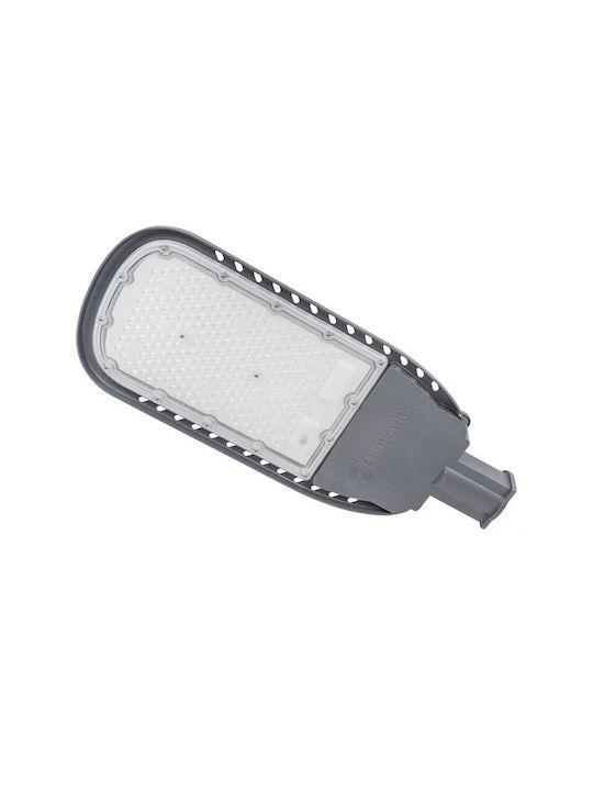 Ledvance Outdoor Floor Lamp LED Road 150W with Natural White Light IP66 Gray