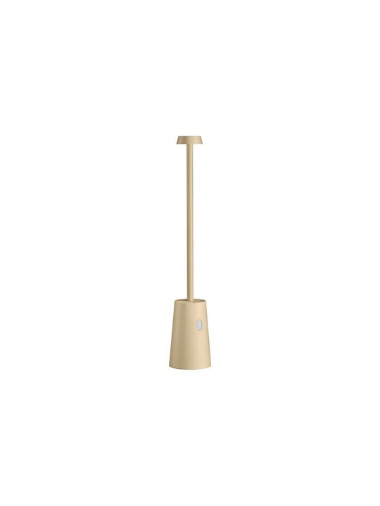 Bot Lighting Настолна LED Лампа За Външна Употреба 3W С Топло Бяло Осветление IP54 Черна