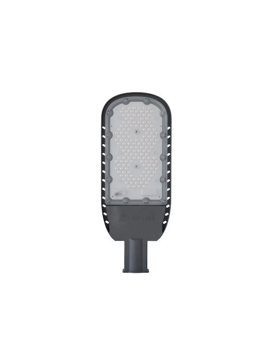 Ledvance Външна Стояща Лампа LED Улично Осветление 120W с Топло Бяло Светлина IP66 Сива