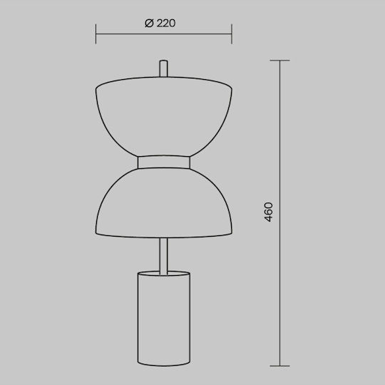 Maytoni Lămpi Decorative Pentru Masă LED Alb Cald
