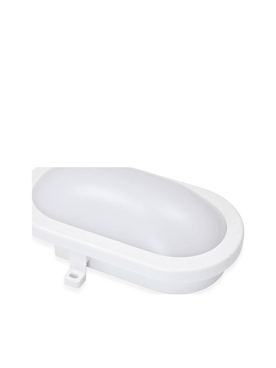 Metanor Επιτοίχια Χελώνα Εξωτερική LED IP54 8W με Φυσικό Λευκό Φως 11.7x16.8x7εκ.