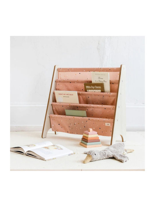 Kids Wooden Bookcase Orange