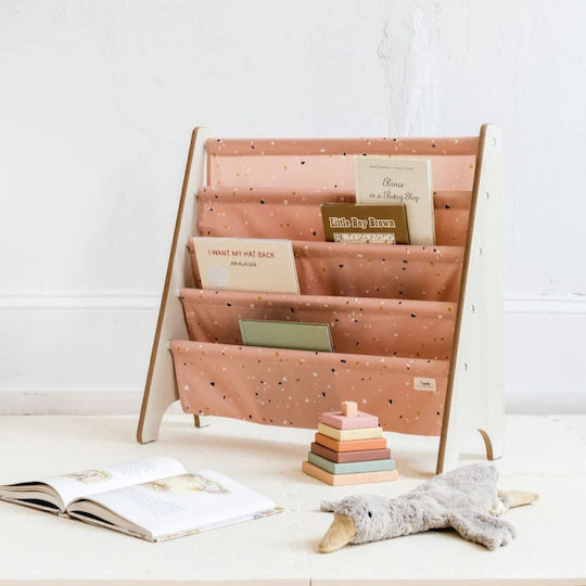 Bücherregal Boden Terrazzo Clay