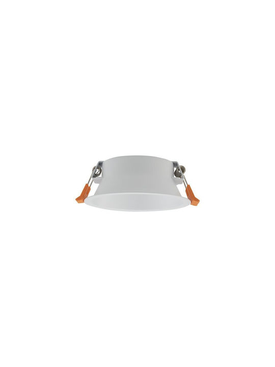 Nowodvorski Round Recessed Spot with Socket GX53 White 1pcs