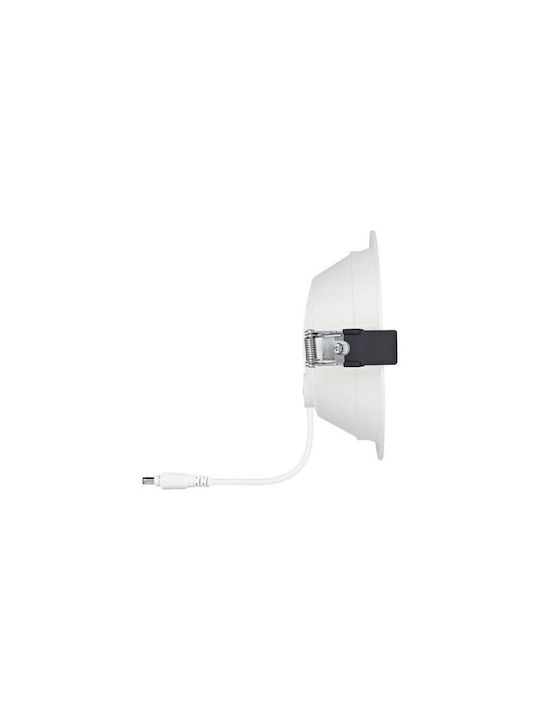 Ledvance Downlight Σποτ Οροφής Εξωτερικού Χώρου με Ενσωματωμένο LED σε Λευκό Χρώμα