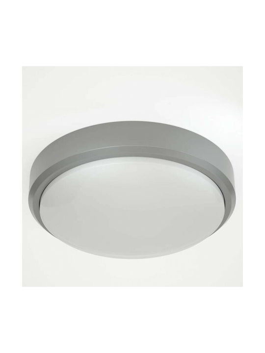 Inlight Echo Плафониера за Външен Таван с Вградено LED в Сив Цвят 80300230