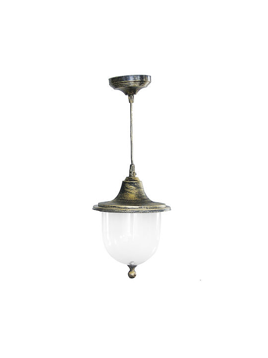 Heronia Outdoor Hanging Ceiling Light E27 in Brown Color 11-0058