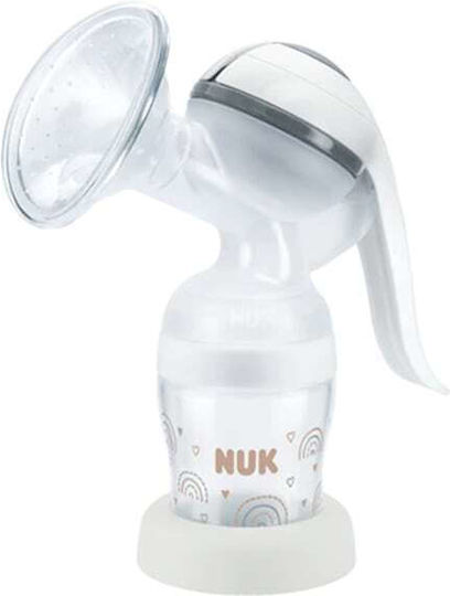 Nuk Pompa de sân simplă manuală Perfect Match Transparent 150ml