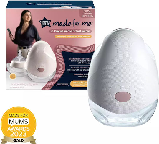 Tommee Tippee Made For Me Φορητό Μονό Θήλαστρο Λευκό 150ml