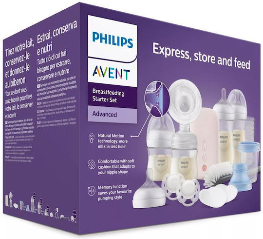 Philips Avent Ηλεκτρικό Μονό Θήλαστρο Διάφανο