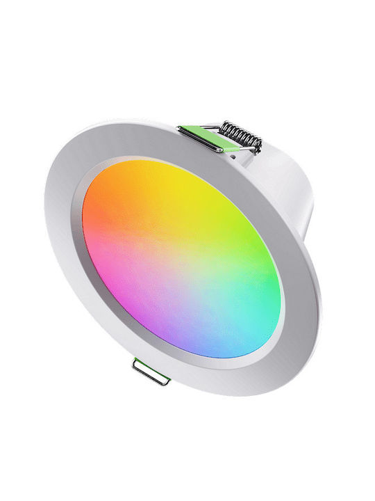 Nanoleaf Χωνευτό Σποτ με Ενσωματωμένο LED RGBW Λευκό 1τμχ