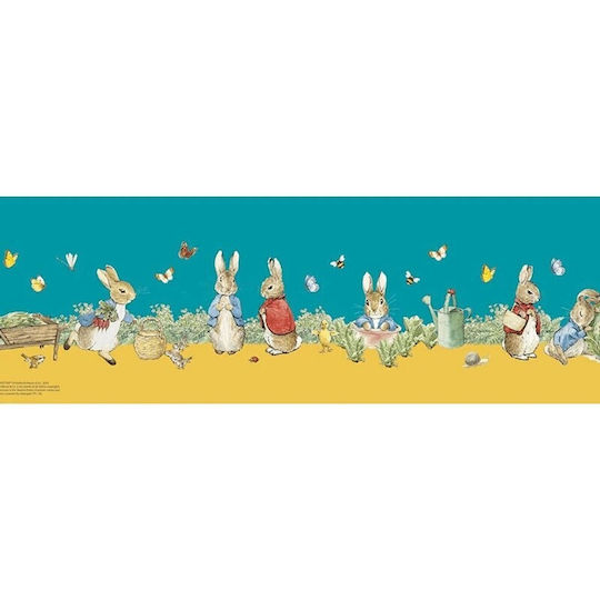 Trousselier Rotating Kids Projector Lamp Petter Rabit with Star Projection Multicolour 17x17x18εκ.