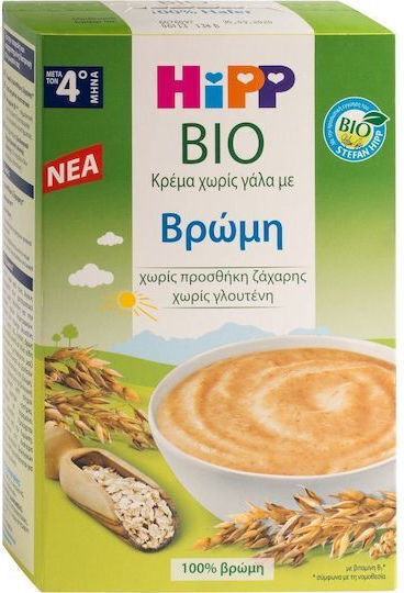 Hipp Baby Cream Oatmeal Cereal with Flavor Oat Cereal No Added Sugar 200gr for 5+ Months