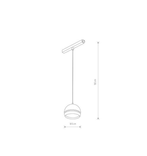 Nowodvorski Commercial Linear LED Ceiling Light 8W Warm White