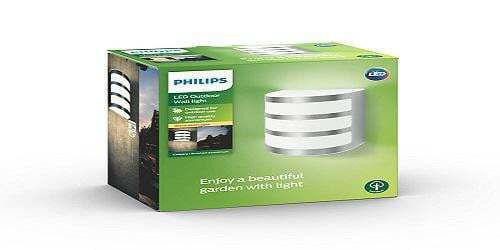 Philips Calgary Aplica de exterior montată pe perete LED IP44 3W cu Alb Cald Lumină