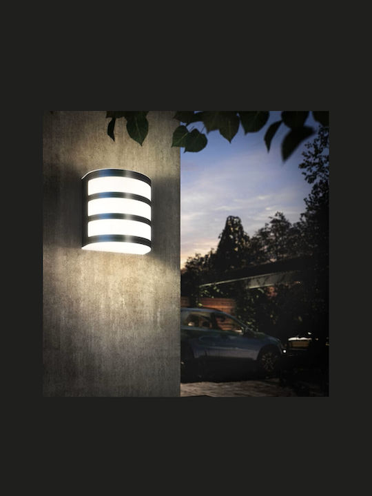 Philips Calgary Wall-Mounted Outdoor Ceiling Light LED IP44 3W with Warm White Light